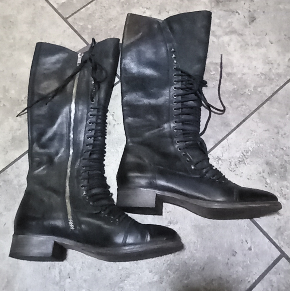 Joie Refugee Leather Boots